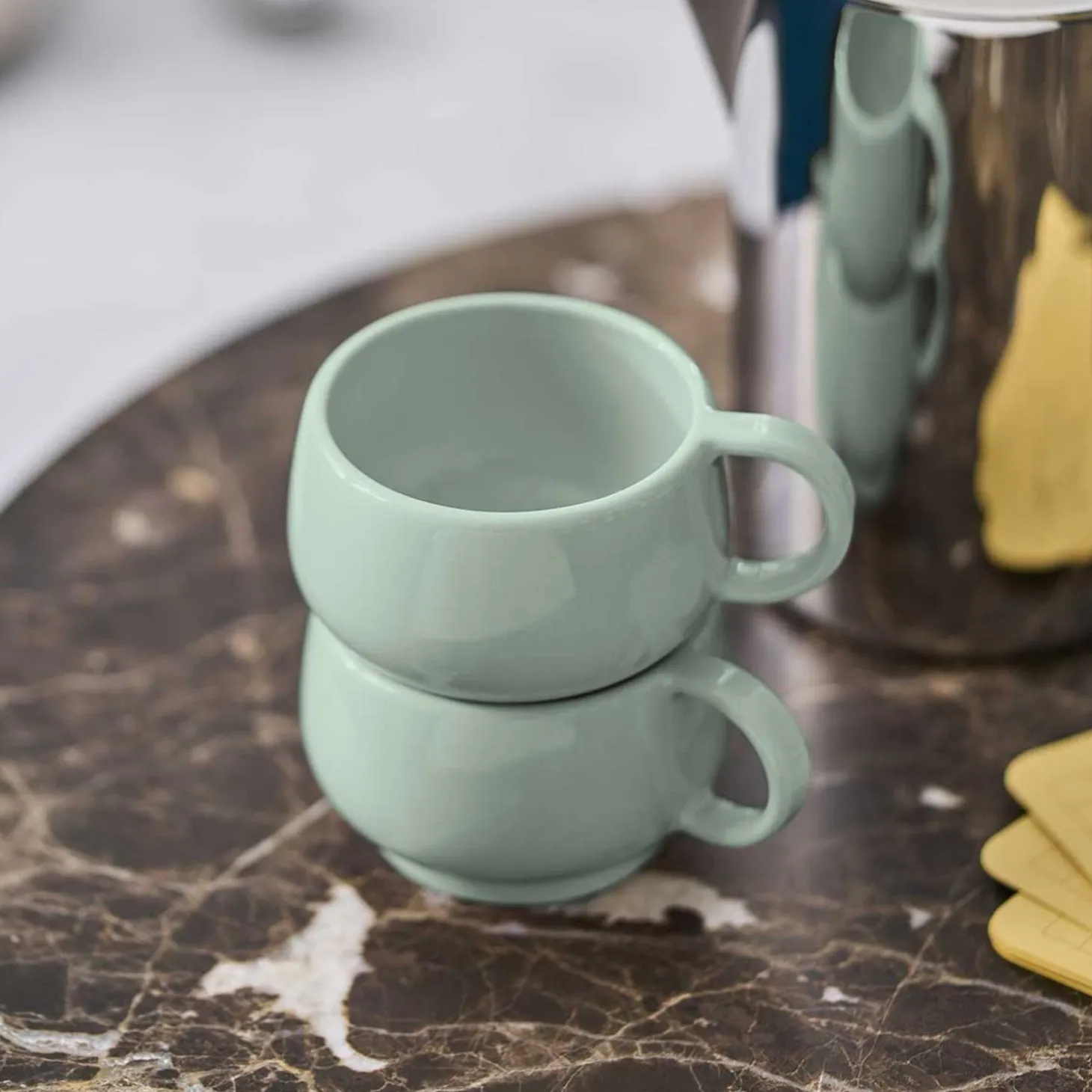 Caféterie Empileo Vert Amande