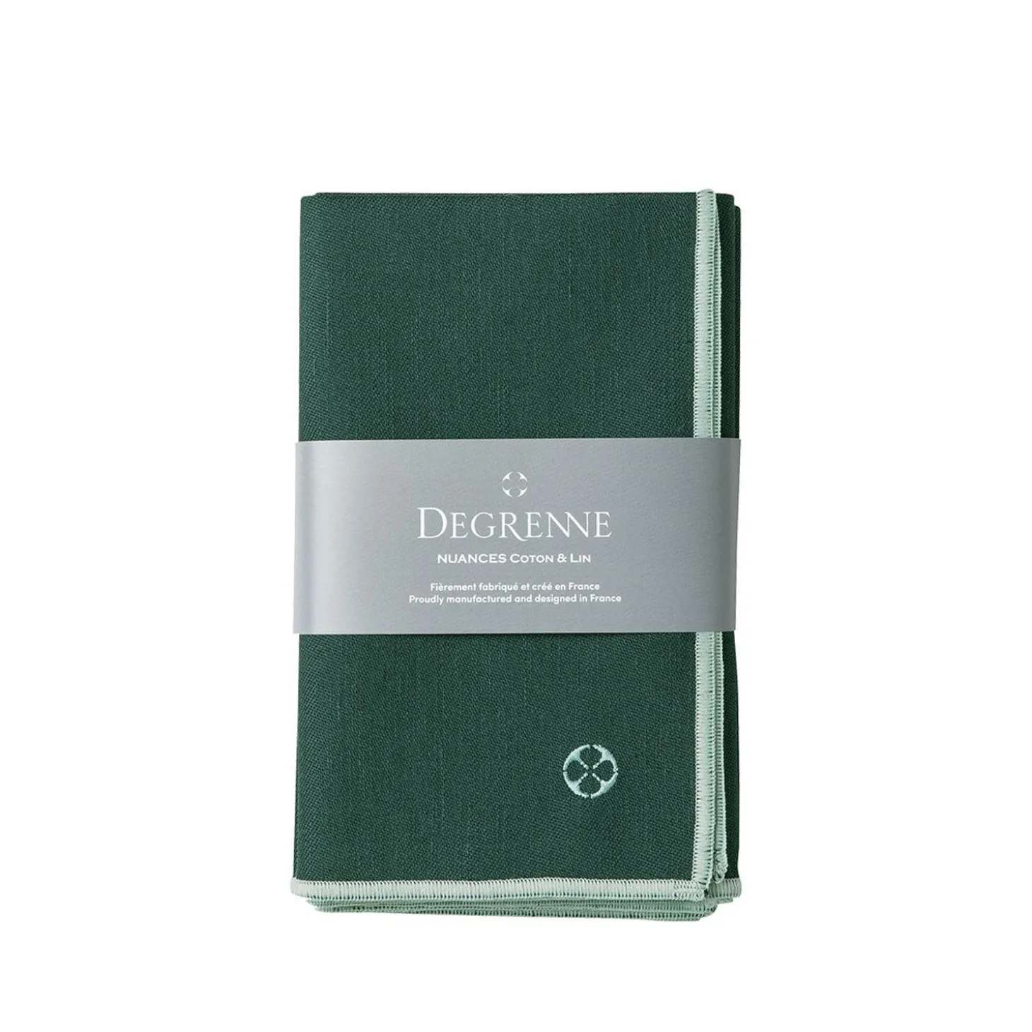 Nuances Coton & Lin Vert Emeraude