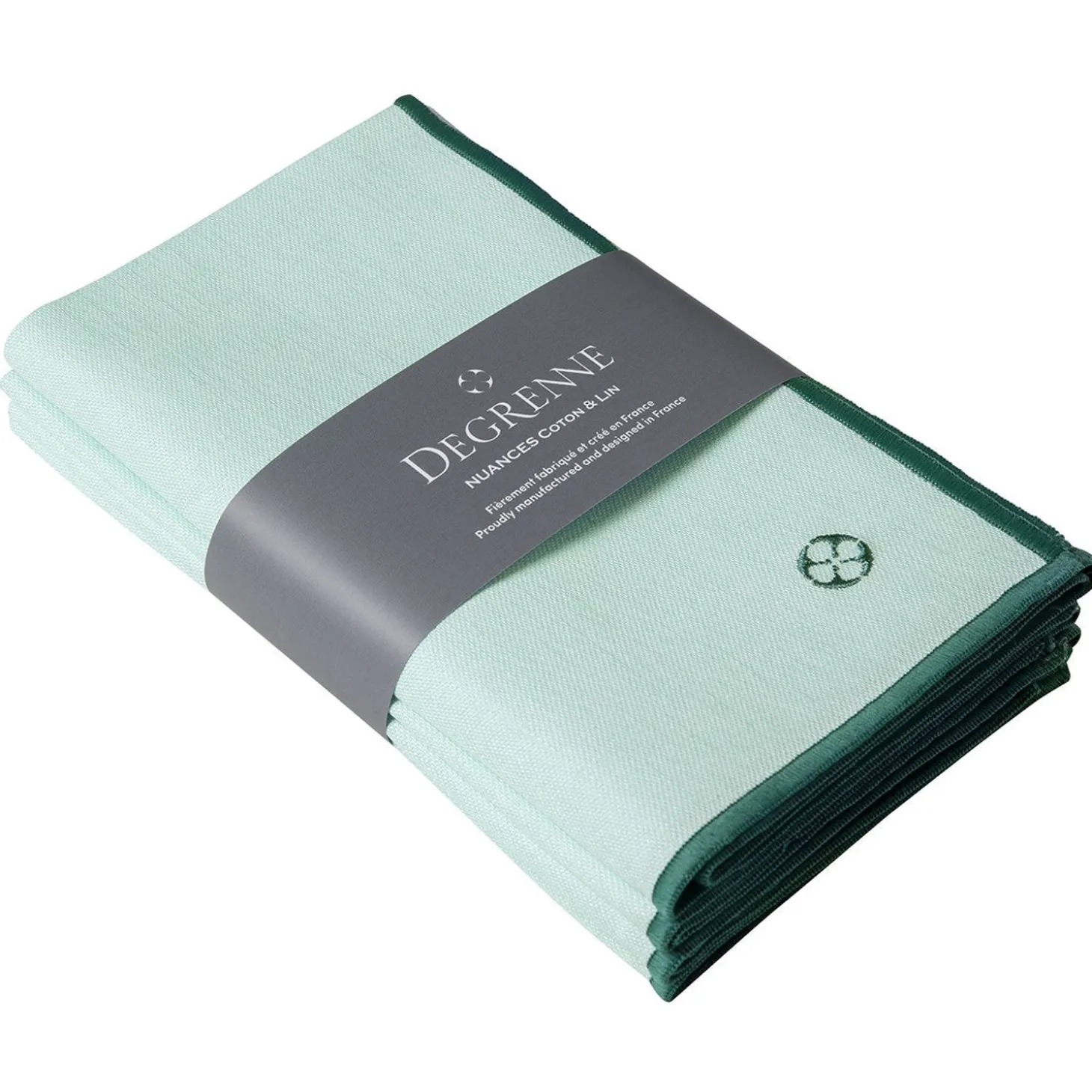 Nuances Coton & Lin Vert Menthe